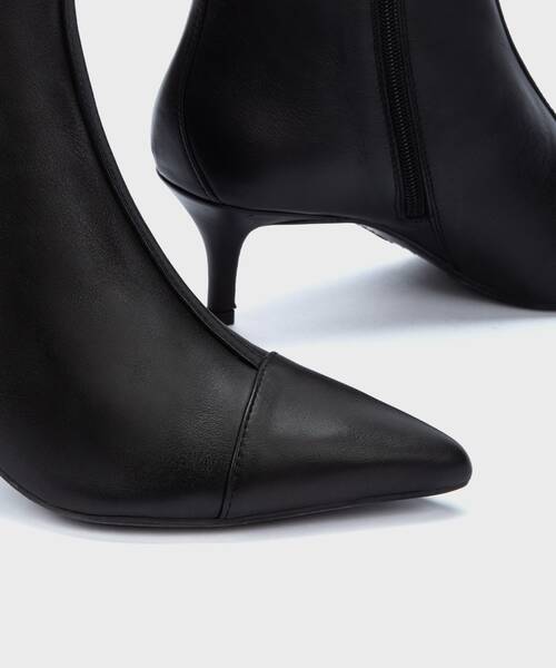 Heeled Ankle Boots | FONTAINE 1490-A656Z | BLACK | Martinelli