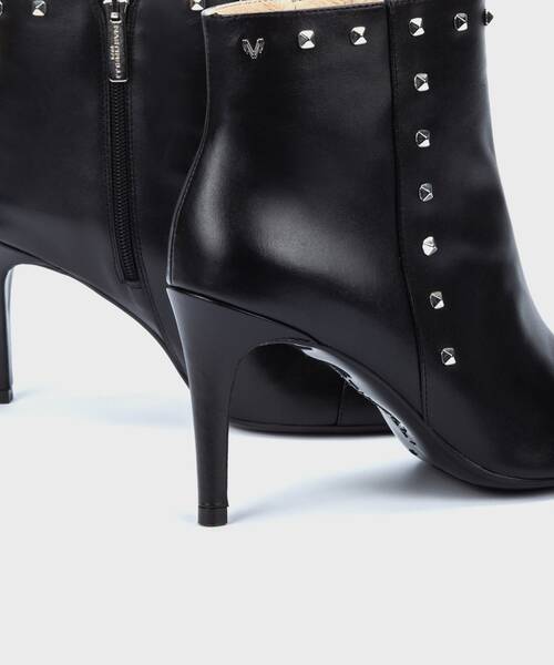 Heeled Ankle Boots | THELMA 1489-B163P | BLACK | Martinelli