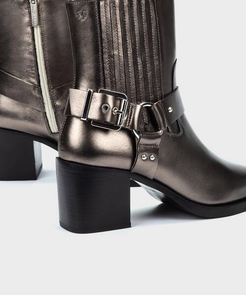 Heeled Ankle Boots | KAYLA 1666-B094S | STONE | Martinelli