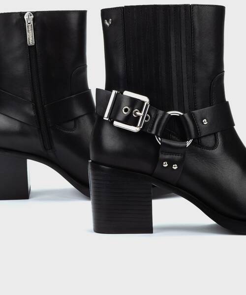 Heeled Ankle Boots | KAYLA 1666-B094E | BLACK | Martinelli