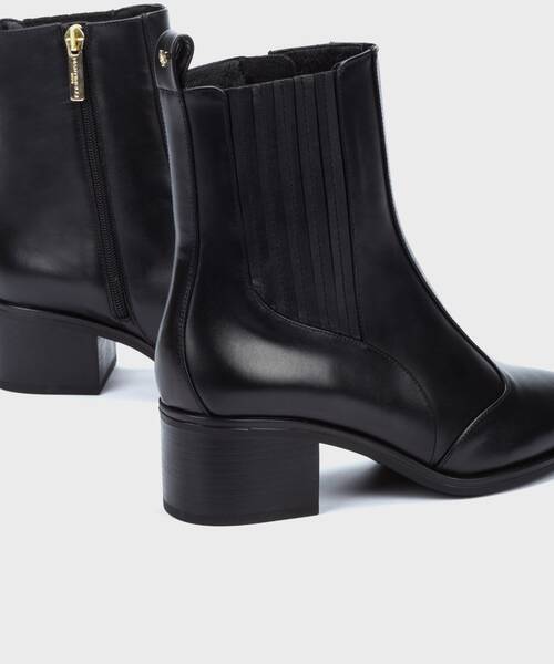 Heeled Ankle Boots | ZINNIA 1603-A818P | BLACK | Martinelli