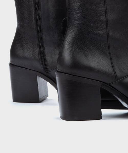 Heeled Ankle Boots | KAYLA 1666-B092Z | BLACK | Martinelli