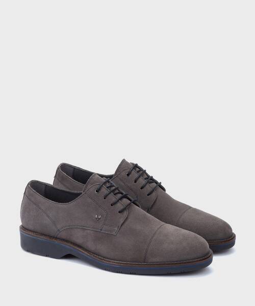 Lace up shoes | WATFORD 1689-2885W1 | DARKGREY | Martinelli