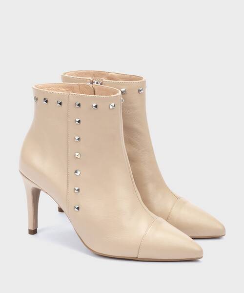 Heeled Ankle Boots | THELMA 1489-B163Z | STONE | Martinelli