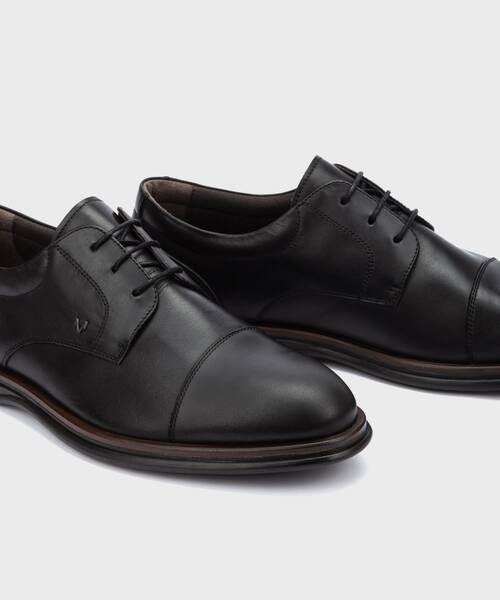 Lace up shoes | DUOMO 1562-2658E | BLACK | Martinelli