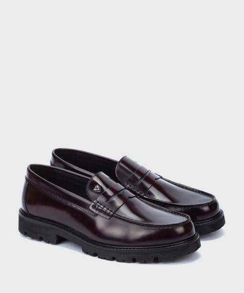 Slip on Loafers | SUTTON 1730-2921TY | BURDEOS | Martinelli