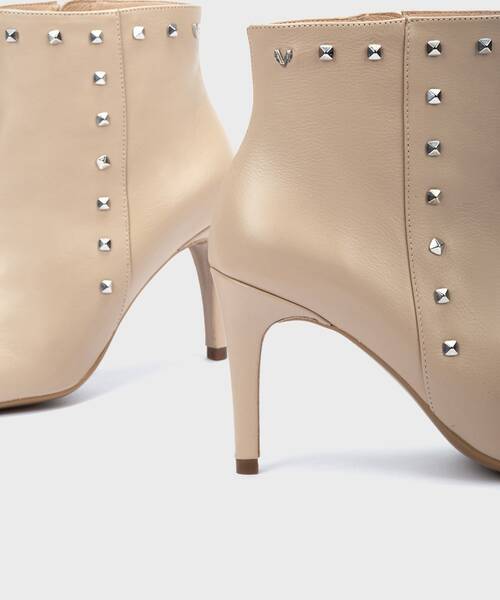 Heeled Ankle Boots | THELMA 1489-B163Z | STONE | Martinelli