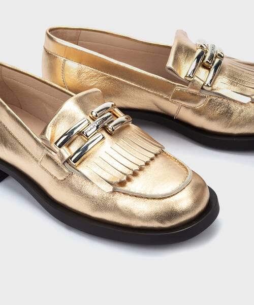 Loafers and Laces | BINOCHE 1677-B105S | GOLD | Martinelli