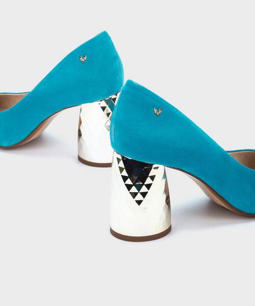 Heels | BELL 1665-B085A | CYAN | Martinelli