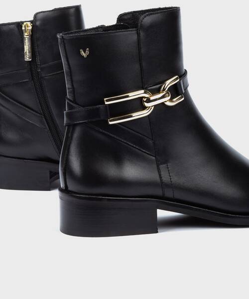 Flat ankle boots | RESSI 1718-A903P | BLACK | Martinelli