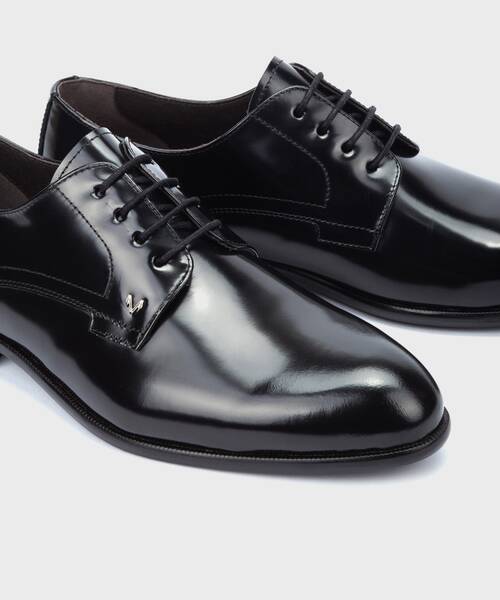 Lace up shoes | RICHMOND 1577-2625U | BLACK | Martinelli