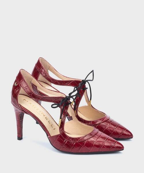 Court Shoes | THELMA 1489-3498F1 | WINE | Martinelli