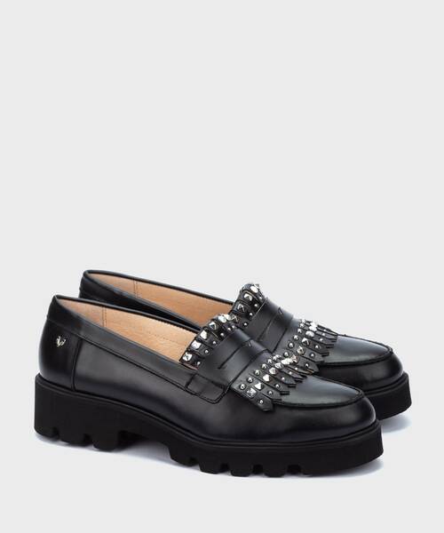 Loafers and Laces | HERMOSILLA 1568-A807P | BLACK | Martinelli