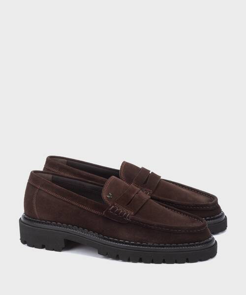 Slip on Loafers | HARLOW 1676-2843X | DARKBROWN | Martinelli