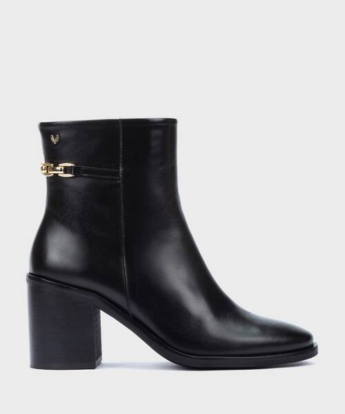 Heeled Ankle Boots | TAORMINA 1726-A952P | BLACK | Martinelli