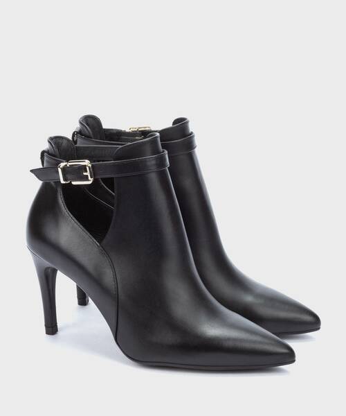 Heeled Ankle Boots | THELMA 1489-A609P | BLACK | Martinelli