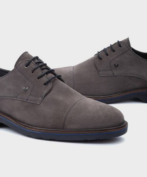 Lace up shoes | WATFORD 1689-2885W1 | DARKGREY | Martinelli