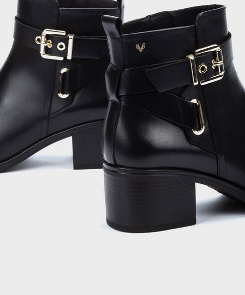 Heeled Ankle Boots | ZINNIA 1603-A918P | BLACK | Martinelli