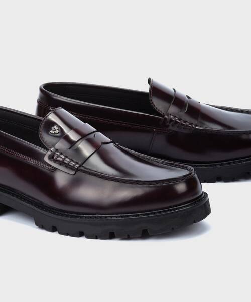 Mocasines | SUTTON 1730-2921TY | BURDEOS | Martinelli