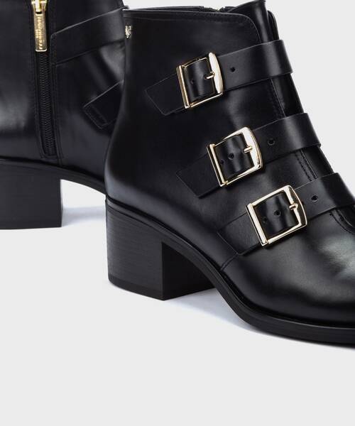 Heeled Ankle Boots | ZINNIA 1603-4506P | BLACK | Martinelli