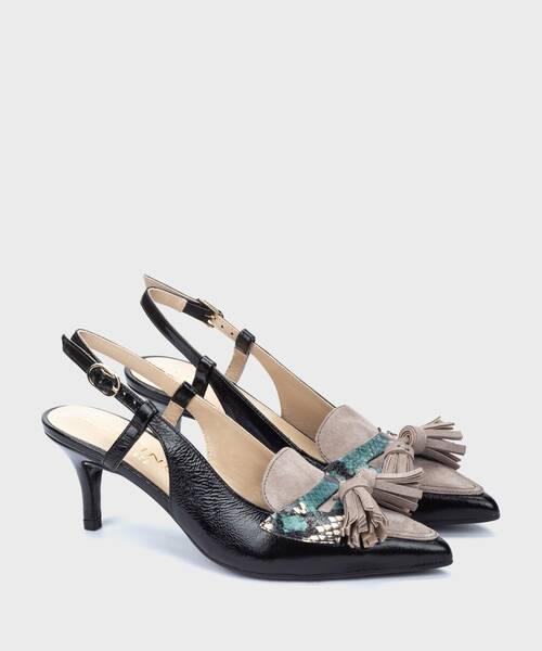 Court Shoes | FONTAINE 1490-B141J | BLACK | Martinelli