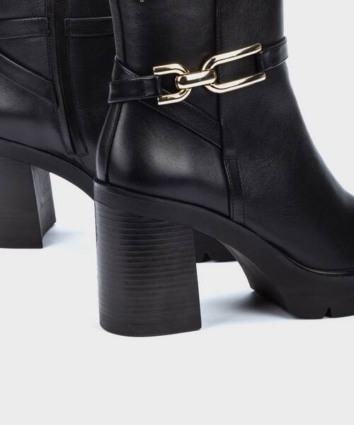 Heeled Ankle Boots | SELCI 1732-B291Z | BLACK | Martinelli