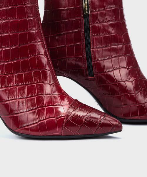 Heeled Ankle Boots | THELMA 1489-B164F | WINE | Martinelli